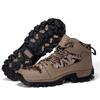 New high-top outdoor shoes men's hiking shoes women's hiking shoes waterproof and non-slip sports shoes breathable travel shoes men