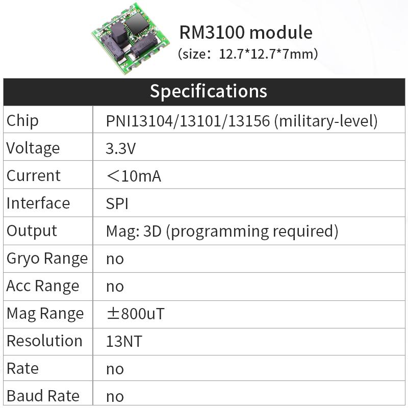 

WitMotion WT901 AHRS MPU9250 9-осьовий Акселерометр, 3-осьовий Електронний Гіроскоп+Прискорення+Кут+Магнітометр, TTL Вихід Даних RM3100