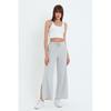 Women's Pocketed Slit Sweatpants Trousers