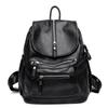 Damen Leder Rucksäcke Vintage Damen Umhängetasche Reise Damen Schultaschen Für Mädchen