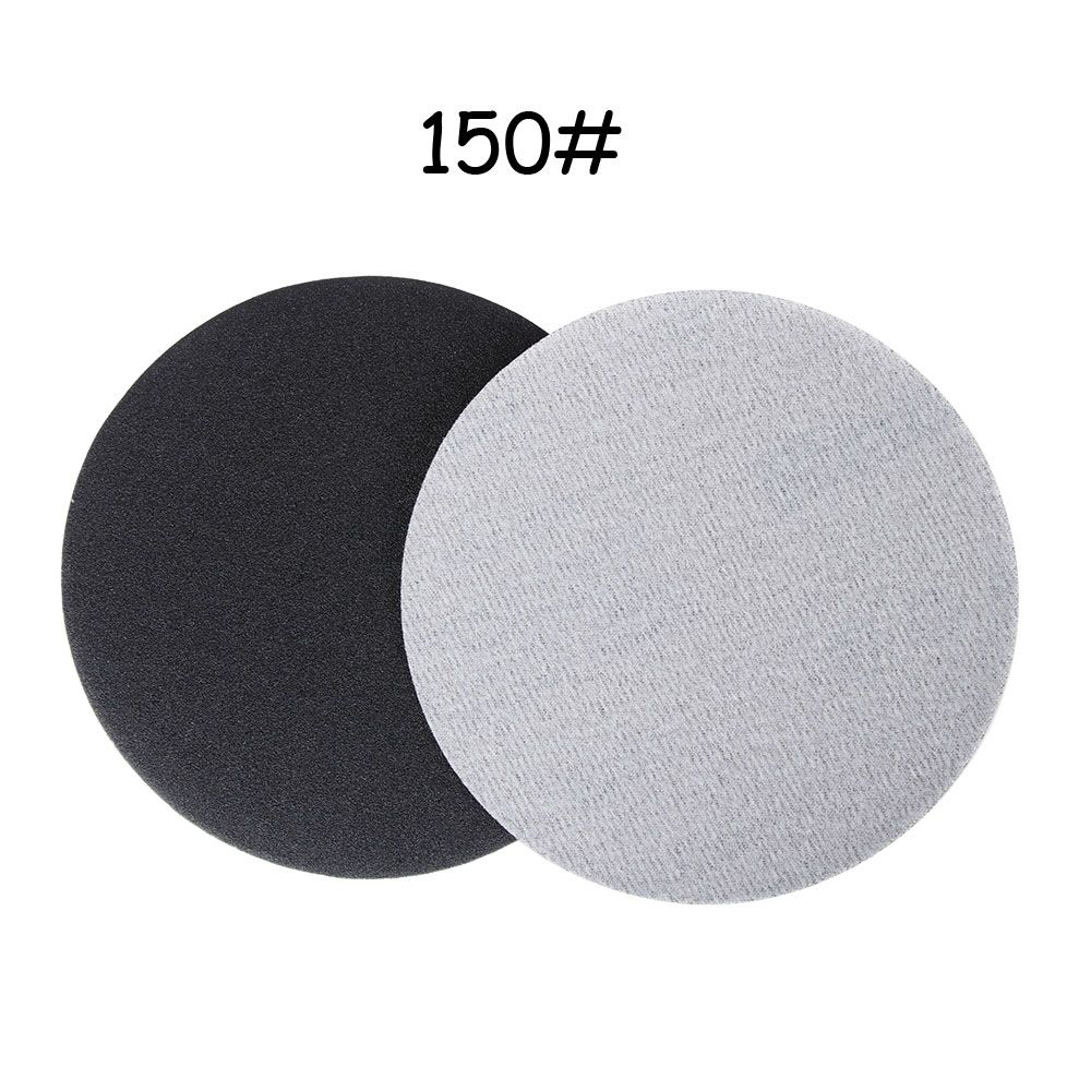 5/10/20Pcs Abrasive With Loop Wet or Dry Sandpaper Pads Sanding Disc 60 - 10000 Grit 5'' 125mm