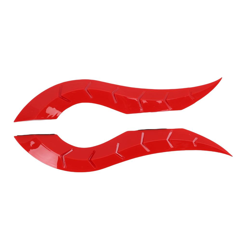 2 Pezzi Corni per Tetto Auto Modifica Unici Accattivanti Decorazione Esterna Auto Ornamento a Corno per SUV Berlina Hatchback