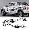 Car Sticker 4X4 Off Road Mountain Decal For Ford F150 Toyota Hilux Isuzu Dmax Dodge RAM Chevrolet Silverado Auto Accessories