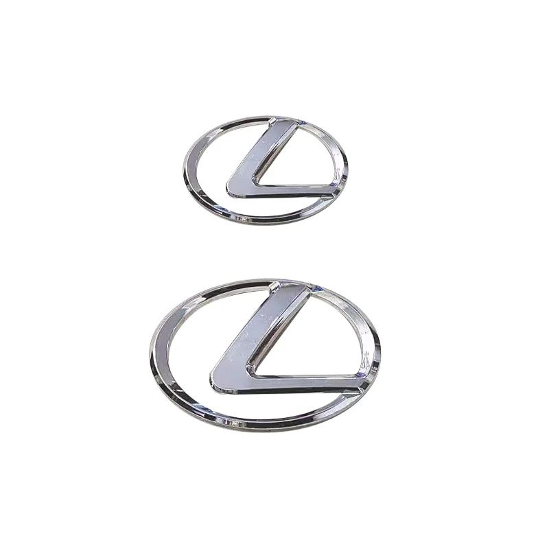 Innenaufkleber für Lexus ES350 Autozubehör Spreadability 4 Stück 3D ABS Auto Logo Heckklappe Kotflügel Tür Emblem Abzeichen Auto Stick