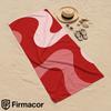 Gradient Wave Soft Portable Travel Towel Unisex Ultra Lightweight Microfiber Oversized Sand Free Quick Dry Beach Towel