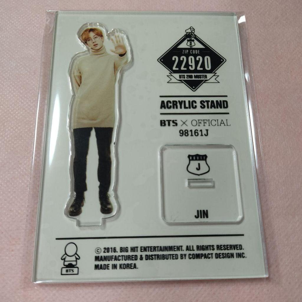 [USED] JIN BTS 2ND 2nd Generation 22920 Acrylic Stand