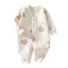 3 Layers Newborn Romper Cotton Bear Bunny Cartoon Baby Girl Jumpsuit Autumn Winter Toddler Outfit Infant Onesie Kids Boy Clothes