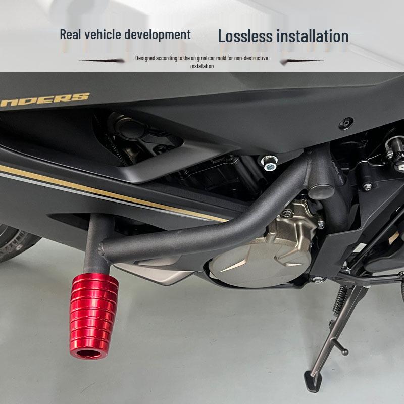 QJ Qianjiang Sai 800 Motorcycle Anti-Fall Guard Bar with Spring Head Competition Accessory