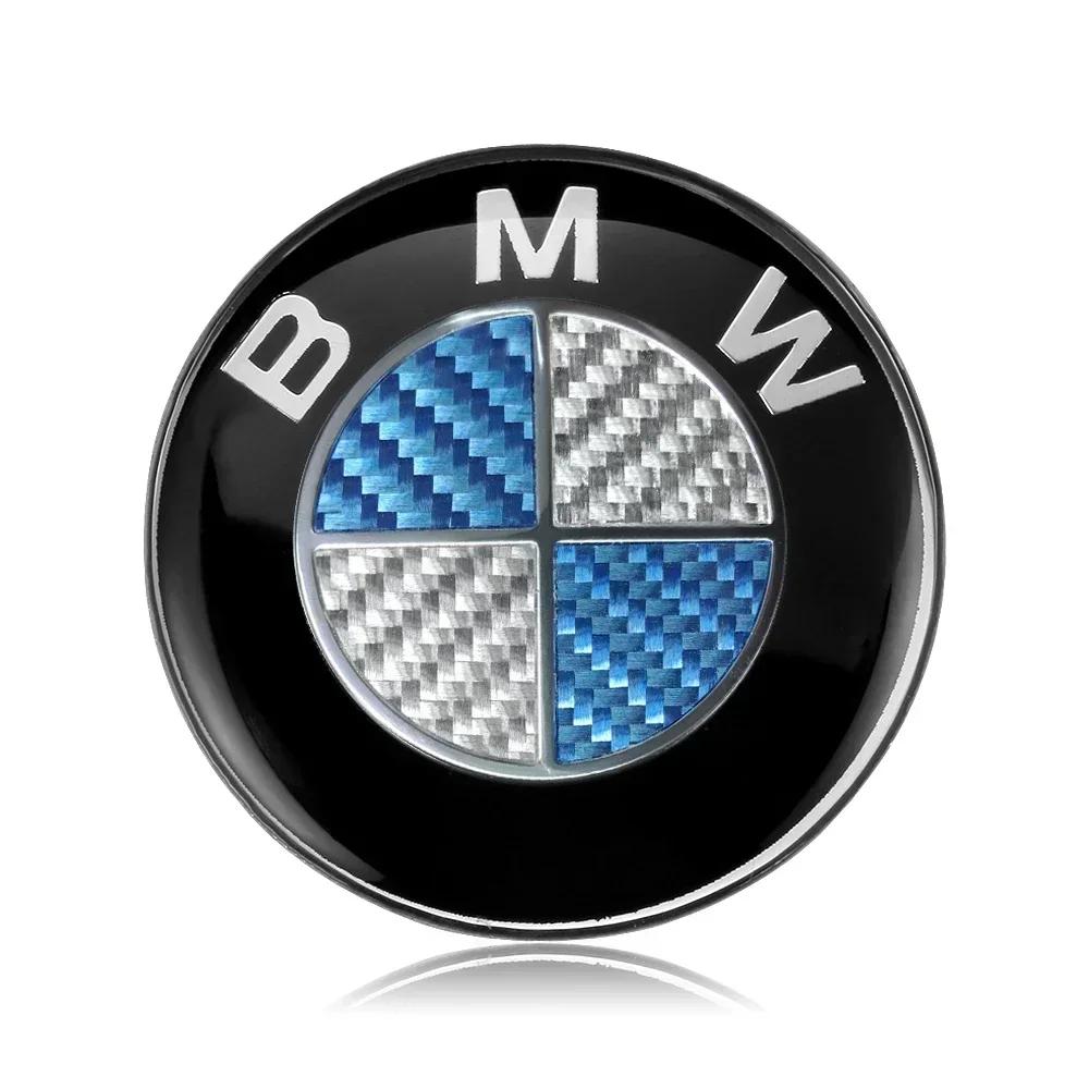 XZESF1 For BMW New 2025 1Pcs 45mm Car Steering Wheel Badge Emblem Sticker Auto-Styling For BMW E36 E46 E53 E90 E60 E61 E93 E87 X1 X3 X5