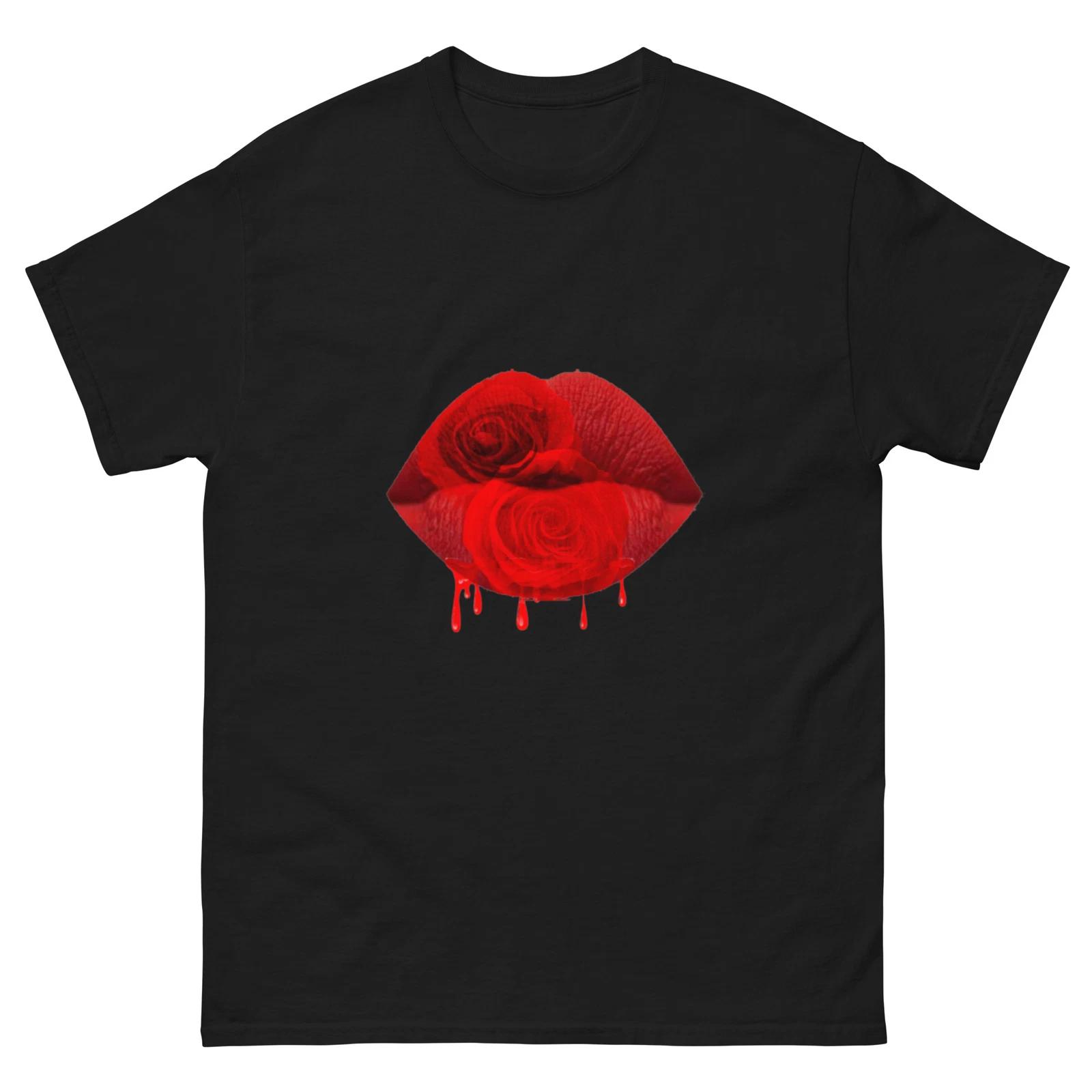Femme Fatale Lipstick Adult T-Shirt (Unisex) L