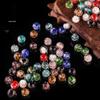 Luminous Gold Sand Glass Charm Pendant Necklace & Bracelet Kit - DIY Ancient Style Beaded Jewelry Accessories