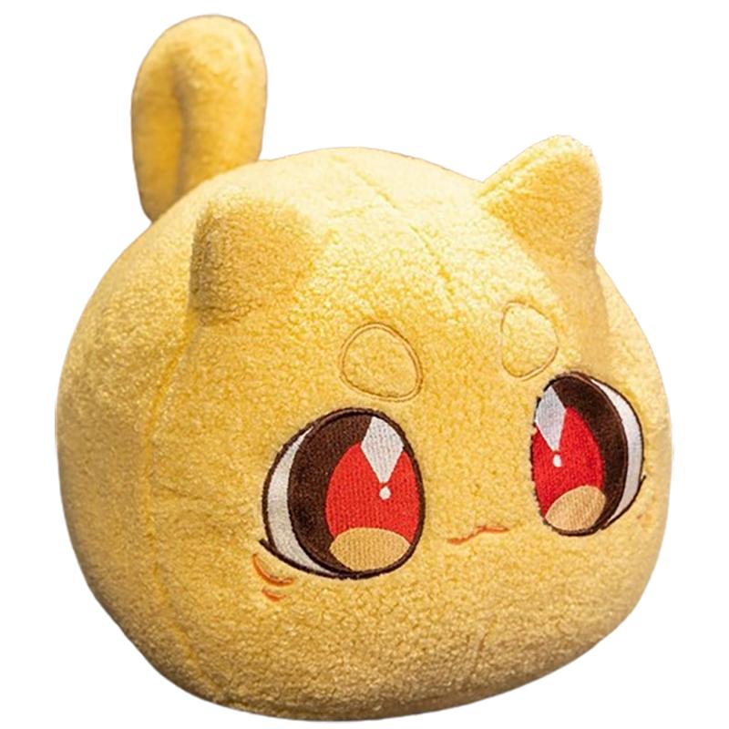 

Eye Big Cat Plush Toy Pillow Decoration Gift Kids Doll Ornament Bedtime Compaion 12cm/4.72in жовтий