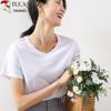 Women's Pure Cotton V-Neck Short Sleeve T-Shirt