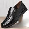 Hollow Summer Plastic British Casual Business Formal Leather Shoes Men Shoes Single Shoes Casual Shoes Men Leather Shoes