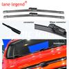 For Ford EcoSport 2013 2014 2015 2016 2017 Front Rear Wiper Blades Kit Cutter Window Boneless Frameless Rubber Car Accessories