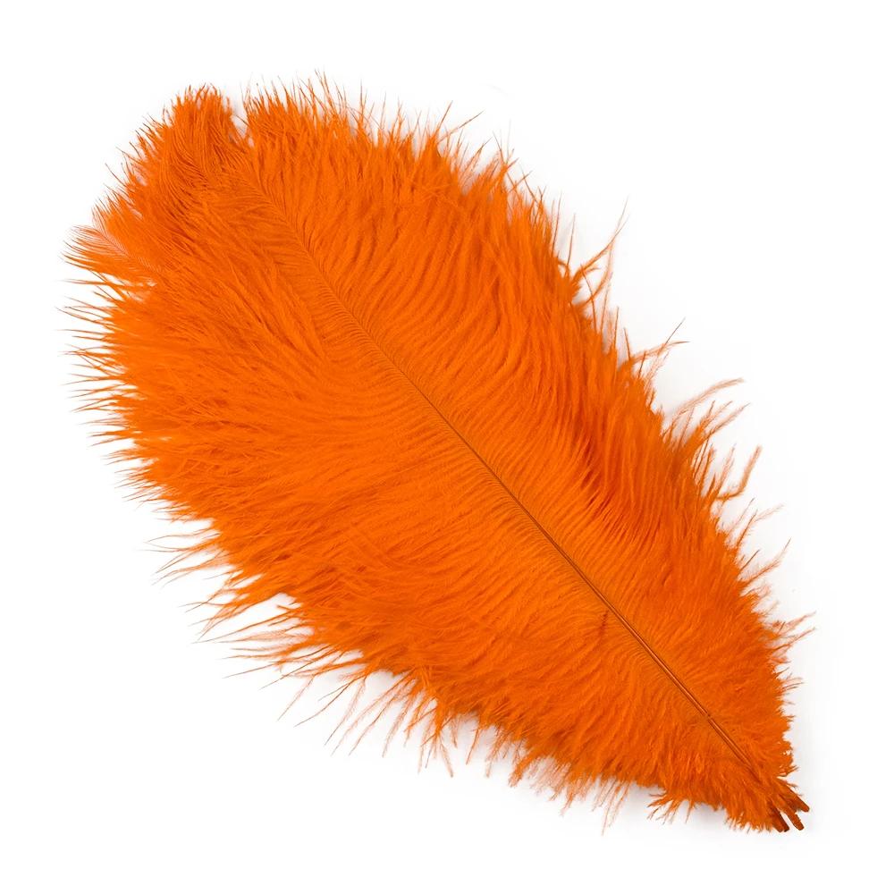 20-45Cm/8-18Palců Barevná Pštrosí Pera 10Ks/Lot Bílé Pštrosí Peří Velkoobchod Pro Svatbu Domů Váza Osvětlení Plumas Dekorace