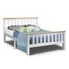 Double Bed Frames Artiss Double Full Size Wooden Bed Frame Pony Timber Mattress Base Bedroom Kids