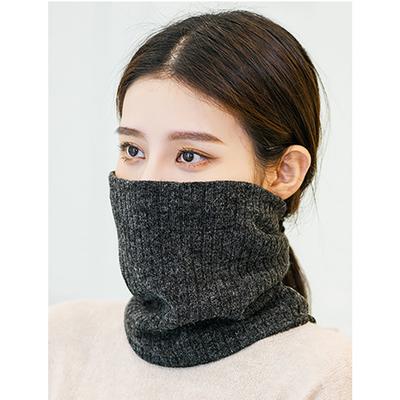 Winter Kaltwetterausrüstung Fleece Nackenwärmer, Halsgamasche, anthrazit