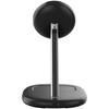 Canyon wcs-205 15w qi2 2in1 wireless charger without adapter black
