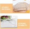 LIFKOME 2 Pack Stainless Steel Taco Holder Stand, Space-Saving Stackable Pancake Display Rack for Kitchen Party, Silver