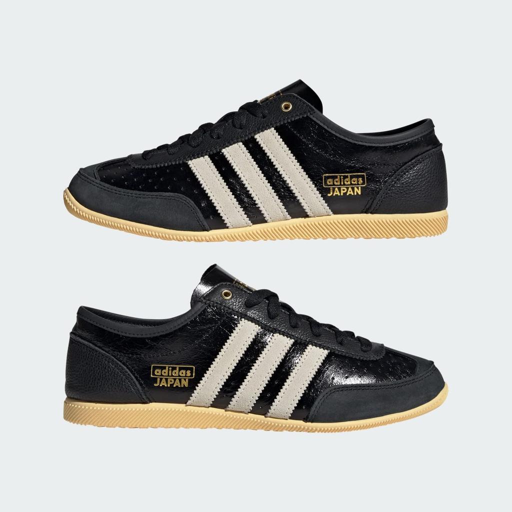 adidas JAPAN DECON KJ6212 Unisex Originals Sneakers Core Black / Cream White / Orange Tint
