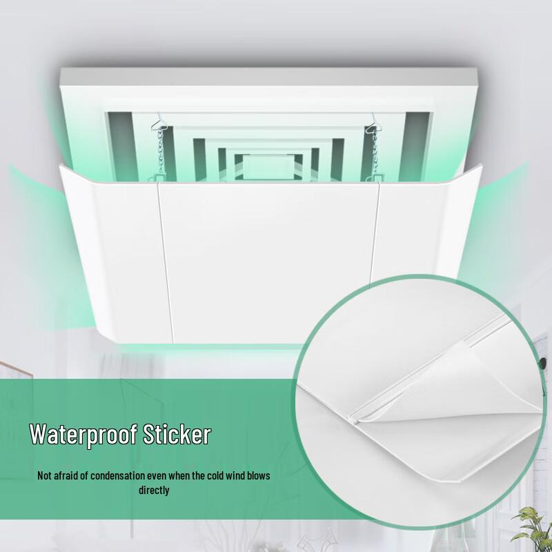 YIXI Square Central AC Air Outlet Deflector