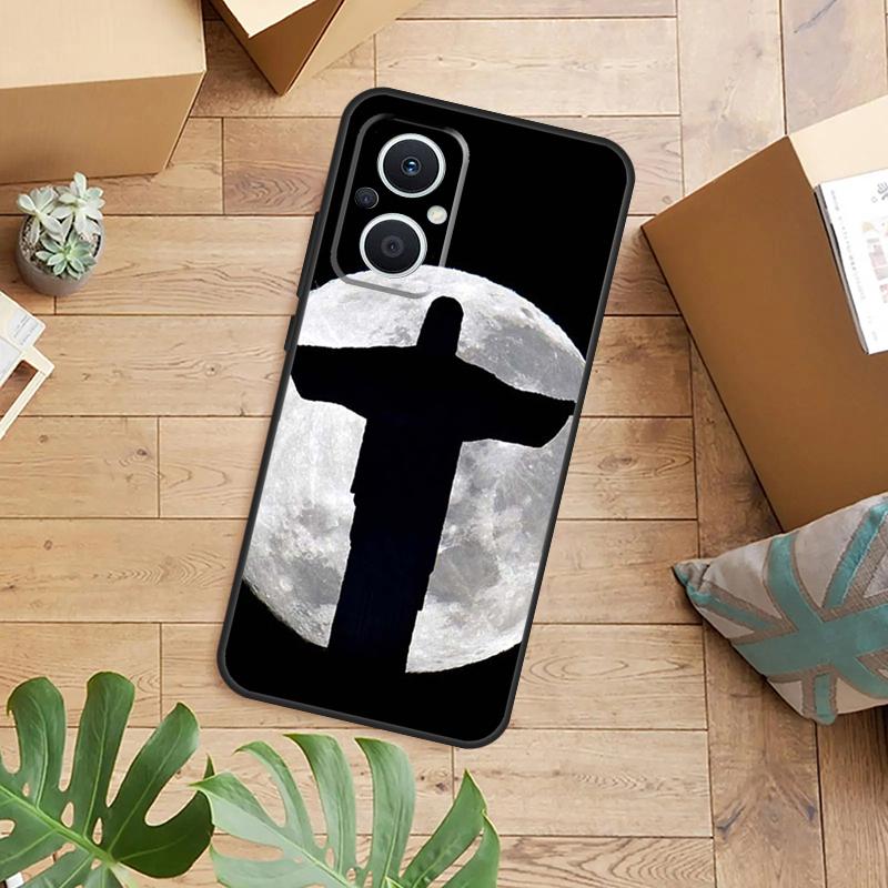 Jesus Christ God Bless You Phone Case For OPPO Reno 14 13 11 12 F 10 Pro 8T 7 8 Lite OPPO Find X9 X8 X5 Pro Back Cover
