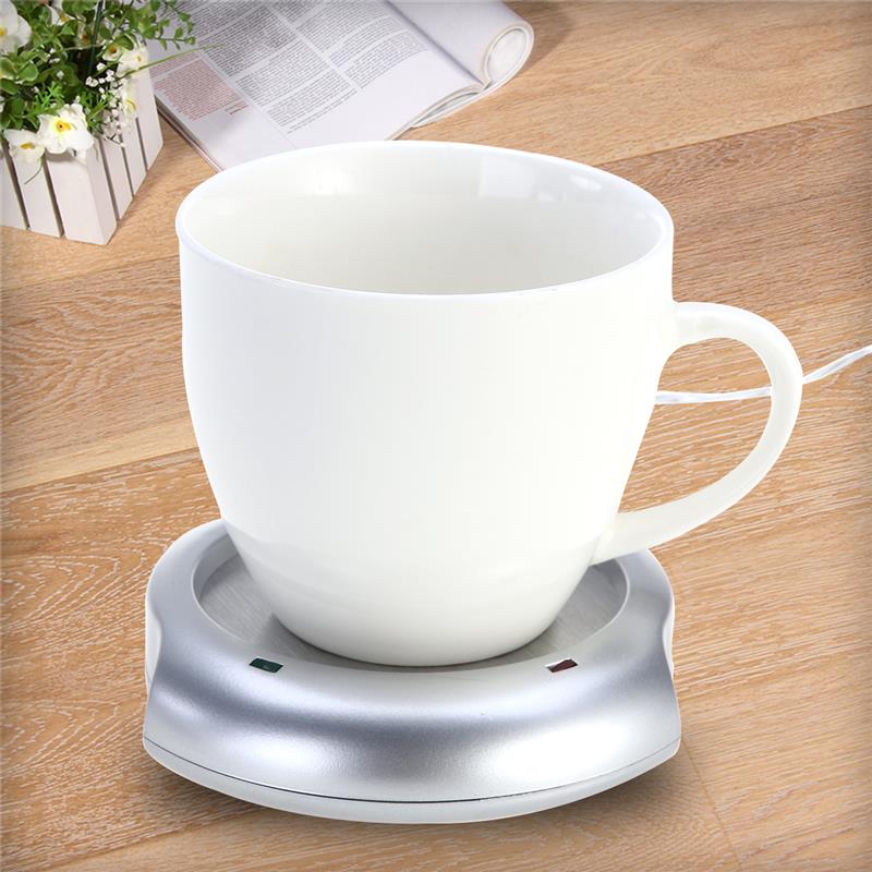 Electric Heating Dish Desktop USB Mug Warmer Electric Tea Coffee Cup Warmer Heater Plate for Desk Usb Cup Warmer Accessories