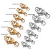 Stainless Steel Lobster Claw Clasps for Jewelry Making Portable Lobster Clasps Rings Necklace Bracelet Connectors