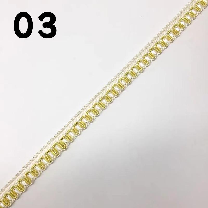 15 Meter Quastenfransen-Spitze im europäischen Stil Besatzkante Band für DIY Nähen Bekleidung Vorhang Sofa Kissen Polsterhandwerk Dekor