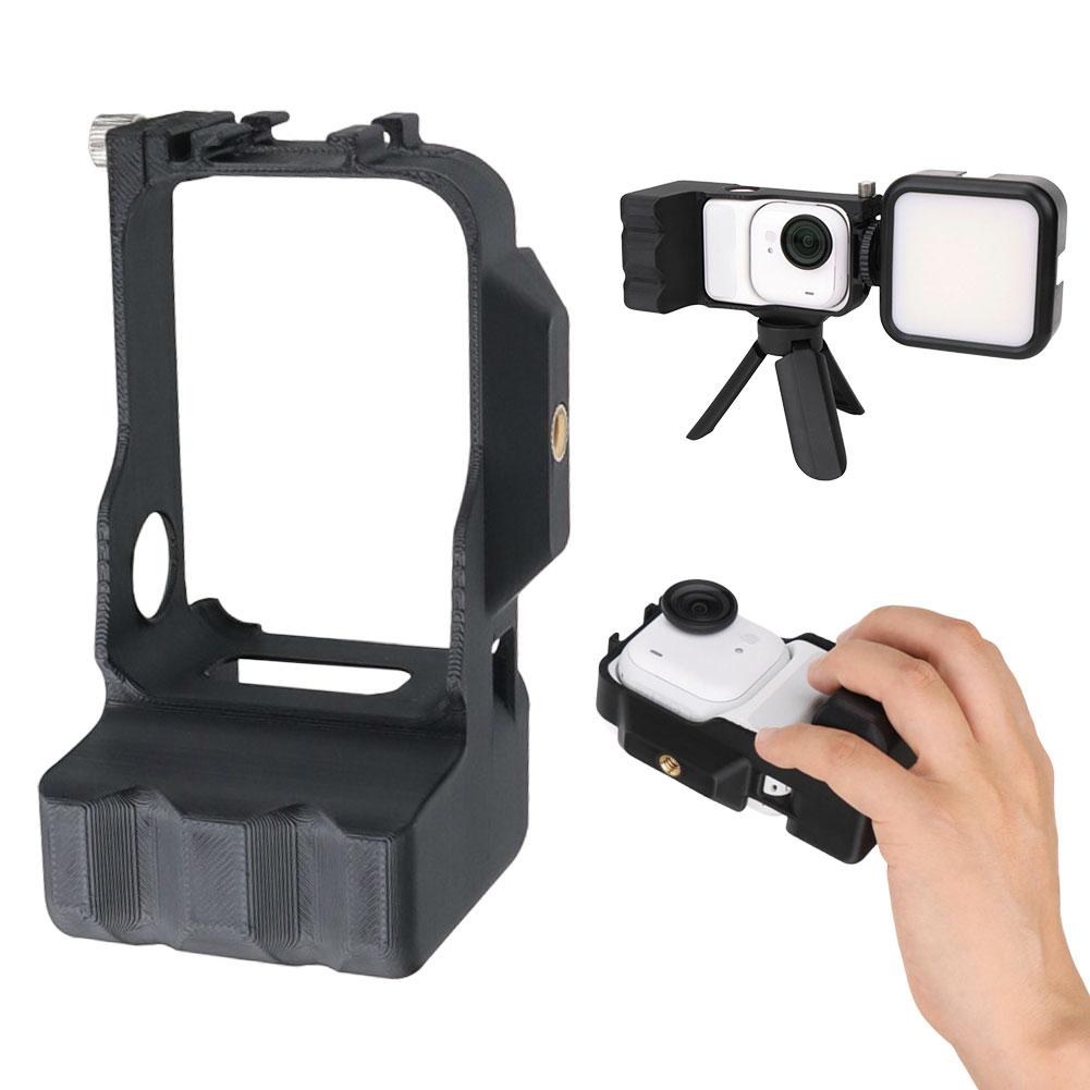For Insta360 Go Ultra Rabbit Cage Street Photography Handle Handheld Shooting Expands Rabbit Cage Frame Action Camera Accessorie