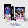 92 Pcs Korean Idol Demon Movie Hunters Cards, Anime Style Cartoon Flash Cards Photocards Lomo Cards Set Waterproof Card