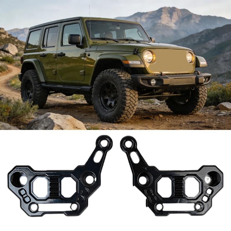 Reinforced Aluminum A Column Pair Light Bracket For Common Adventure Vehicle Models