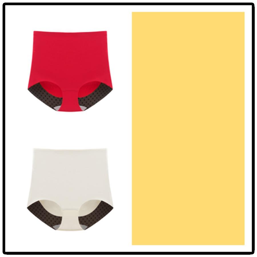 

2 шт./компл. компрессионное нижнее белье с высокой талией, корректирующее талию, бесшовное женское нижнее белье, трусики 2XL