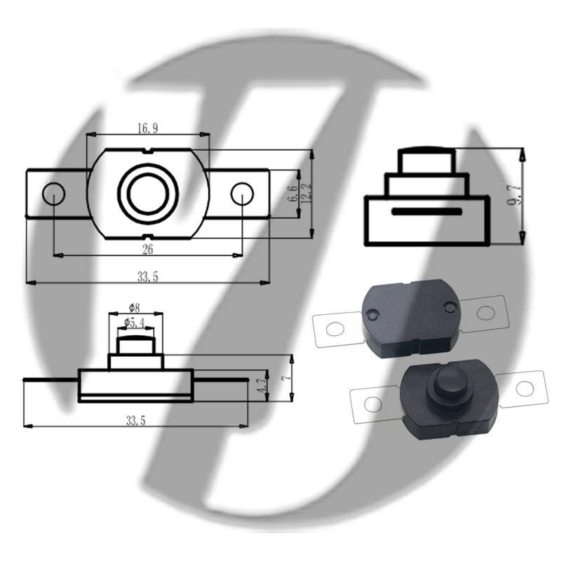 12x12 LED Flashlight Desk Lamp with Self-Locking Power Switch