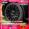 4PCS Wheel Cover for Tesla Model Y 19 Inch Performance Automobile Replacemen Hub Cap Full Rim Cover Car Accessories 2020-2024