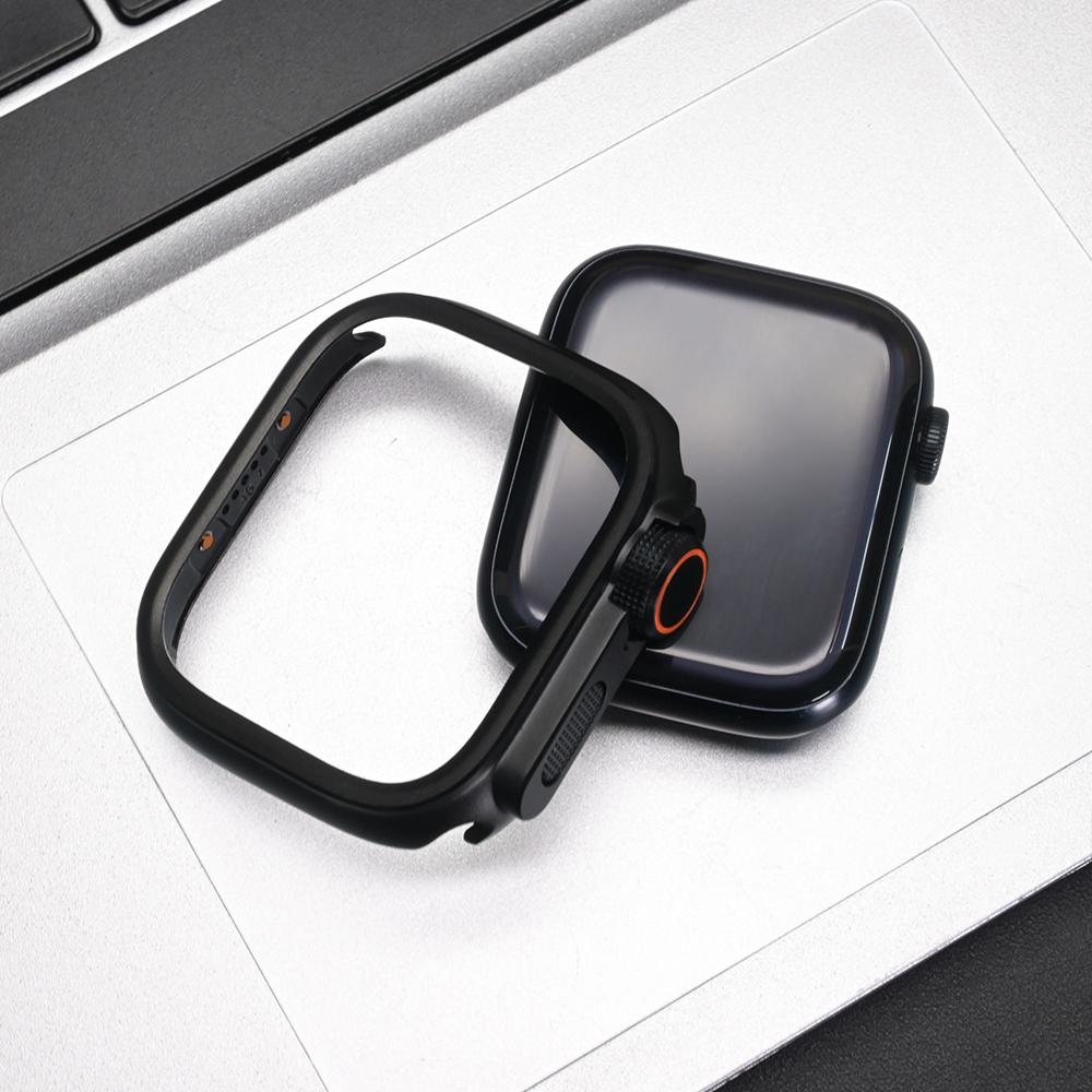 Metalowa Ramka Case do Apple Watch Ultra3 2 1 49mm 46mm 45mm 44mm Osłona Ochronna dla IWatch Series 11 10 9 8 7 6 5 4 SE3 Bez Szkła