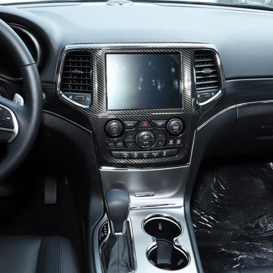Center Console GPS Radio Navigation Cover Trim For Jeep Grand Cherokee -