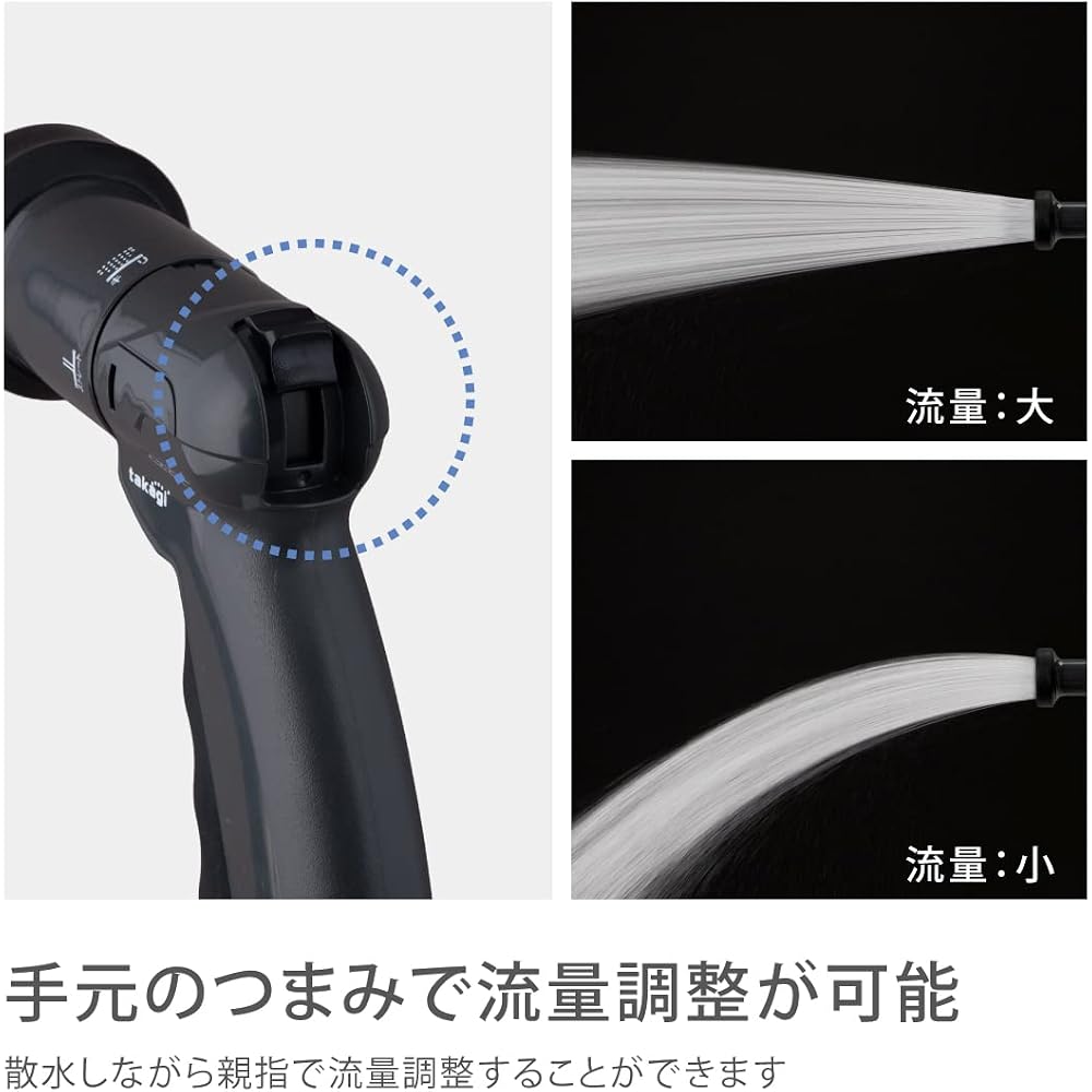 Takagi (Takagi) Horse Hose Reel Mercury II Twister (CG) 20m RT220CG