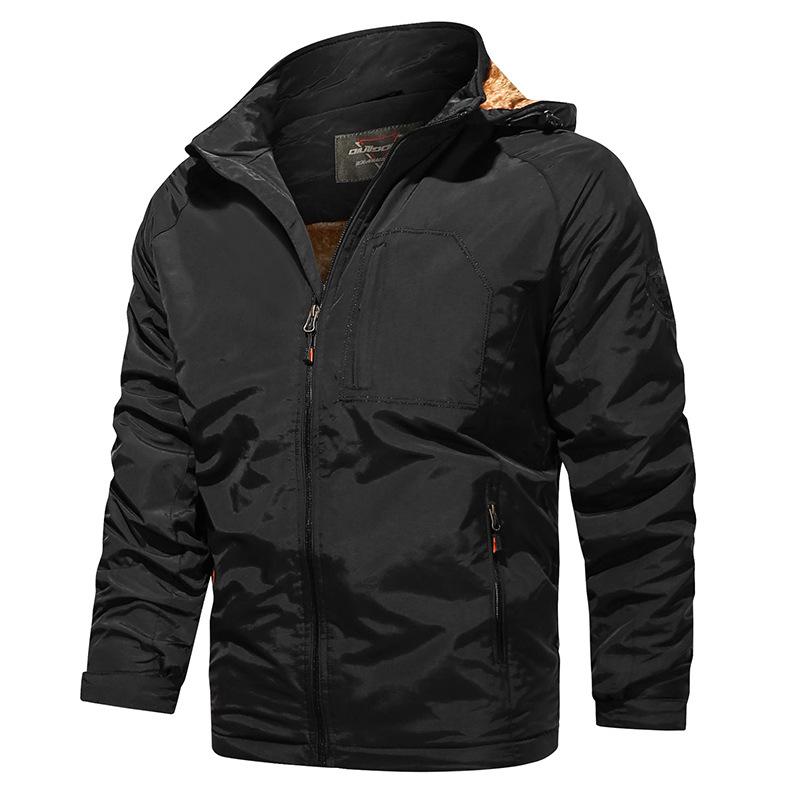 Fleece Thickened Jacket Men's Casual Jacket Outdoor Mountaineering Jacket