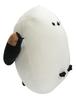 Friends Hill Mochifuwa Cushion L Pile Shimadasan White BW-313-203