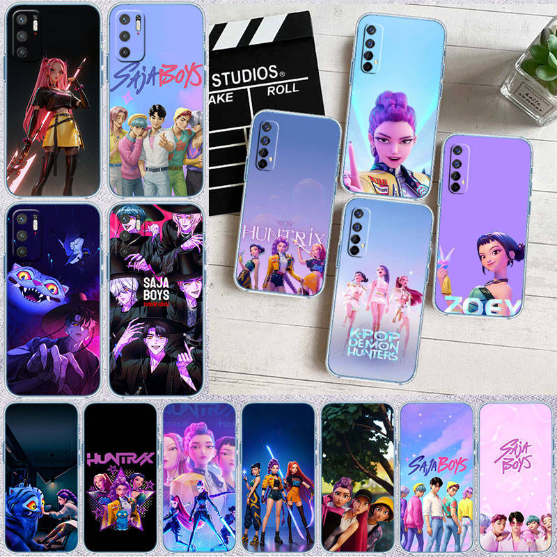 IR16 KPop Lovci démonů Pouzdro pro Motorola E22S E7 G6 G7 G8 G9 Plus Power Play G10 G20 G04 E30 E40 E22 E20 E13 E15 G22 G23 G05 G75 G35 G55