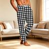 Men's Pajama Pants with Pockets - Casual Pants for Home Sleepwear