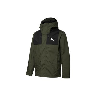 Outdoor Logo Soft Shell Jacket Men Jackets Green 848287-02