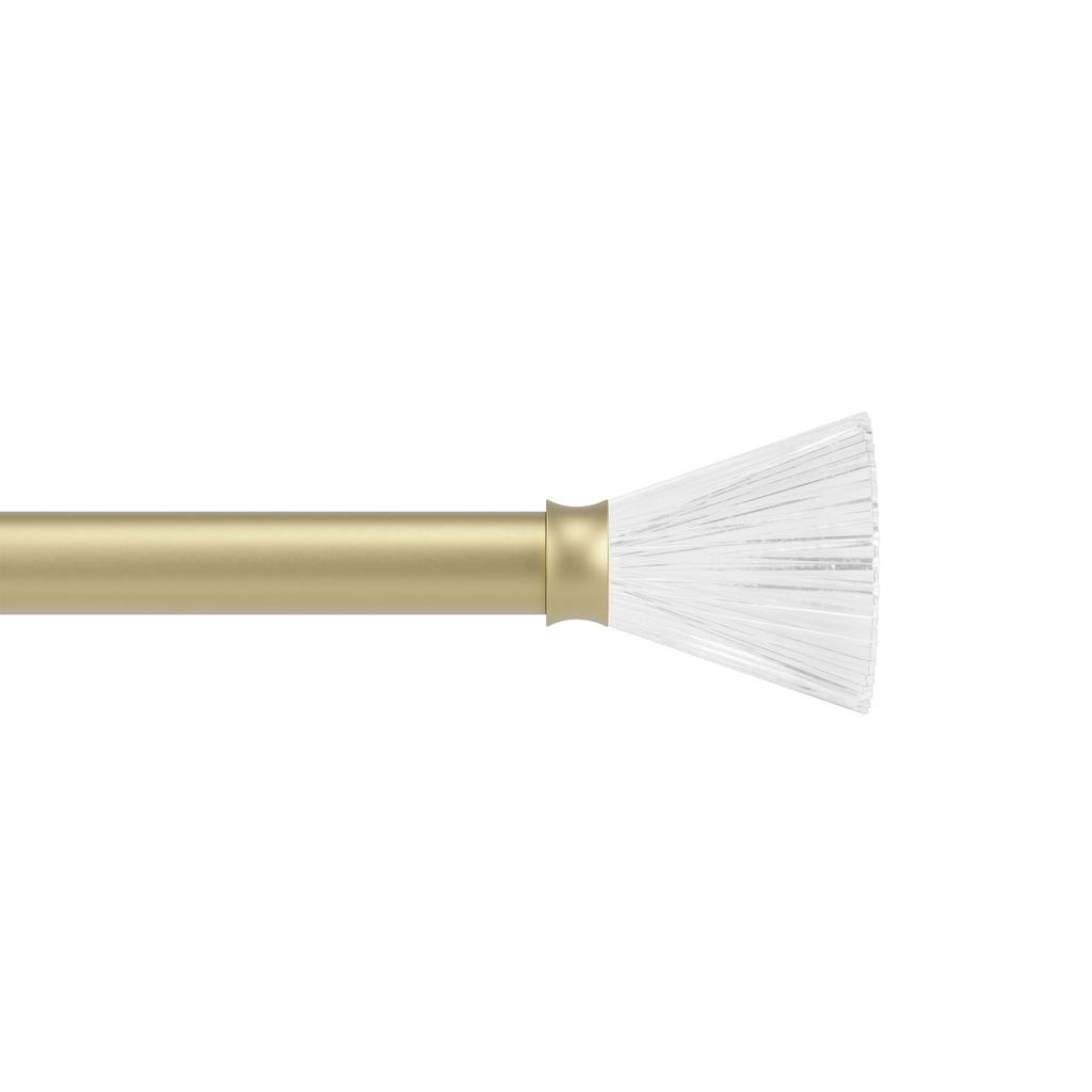 Umbra TUTU 21017244240 Telescopic Curtain Width Pole, Gold, 107-305cm