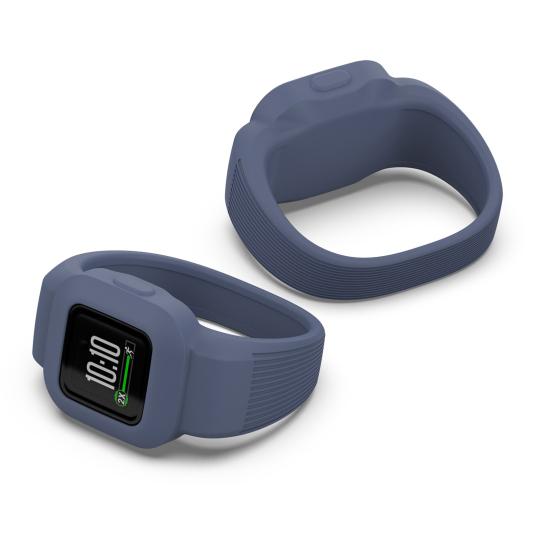 Watch Band All-in-one Soft Silicone Smart Watch Replacement Strap Wristband for Garmin Fit JR3/Vivofit Jr.3