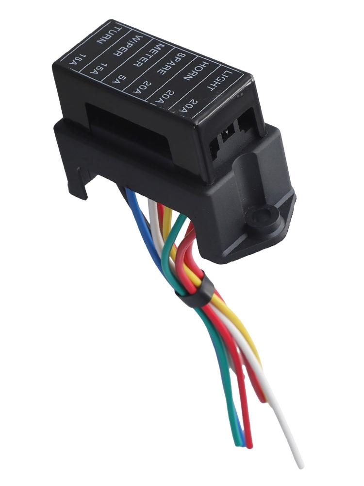 32V 6 Way Fuse Box Holder for ATC ATO Fuses In Marine Applications