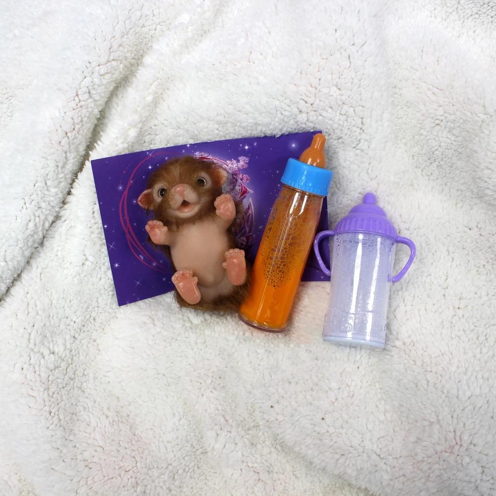 12 CM Silikonowy Szczeniak Lalki Bebe Reborn Pełne Ciało Silikonowe Ręcznie Robione Realistyczne Lalki Zwierzęta Reborn silikonowe prawdziwe ciało