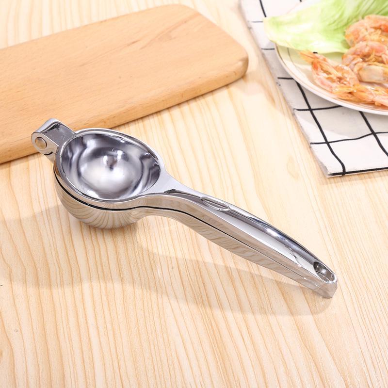 Zinc Alloy Manual Lemon Squeezer Juicer - Mini Household Kitchen Tool Gift