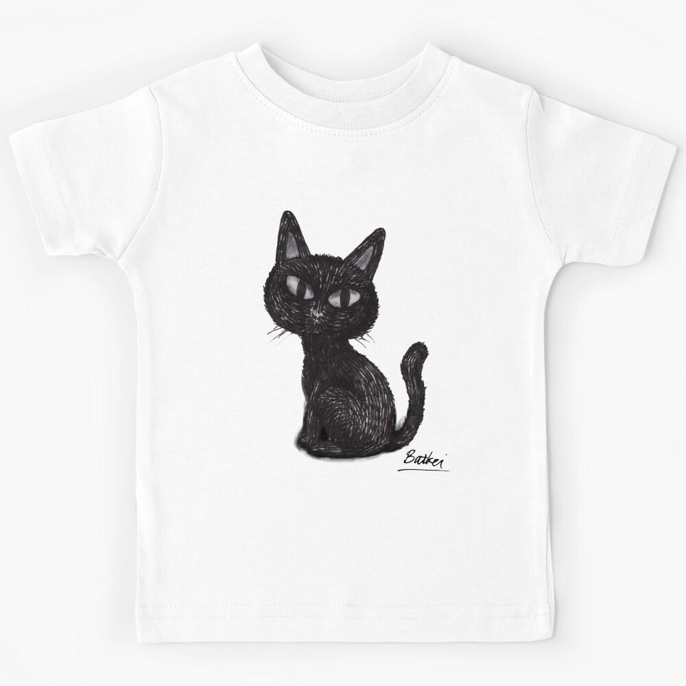 BLACK CAT Kids T-Shirt 120